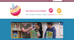 Desktop Screenshot of kleinewereld.nl