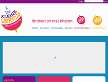 Tablet Screenshot of kleinewereld.nl